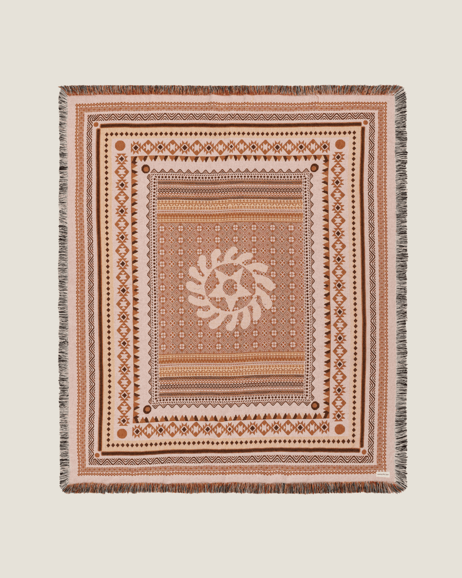Aura Terracotta blanket