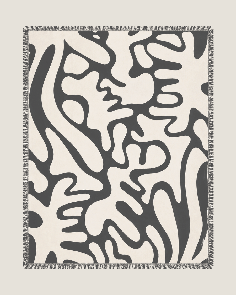 Whisperwind Bamboo Cotton Throw Wildform Onyx