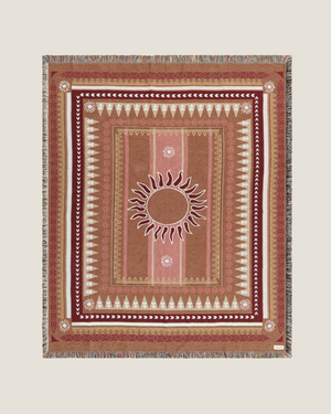 Sunset Mocha blanket
