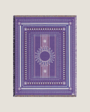 Sunset Purple blanket
