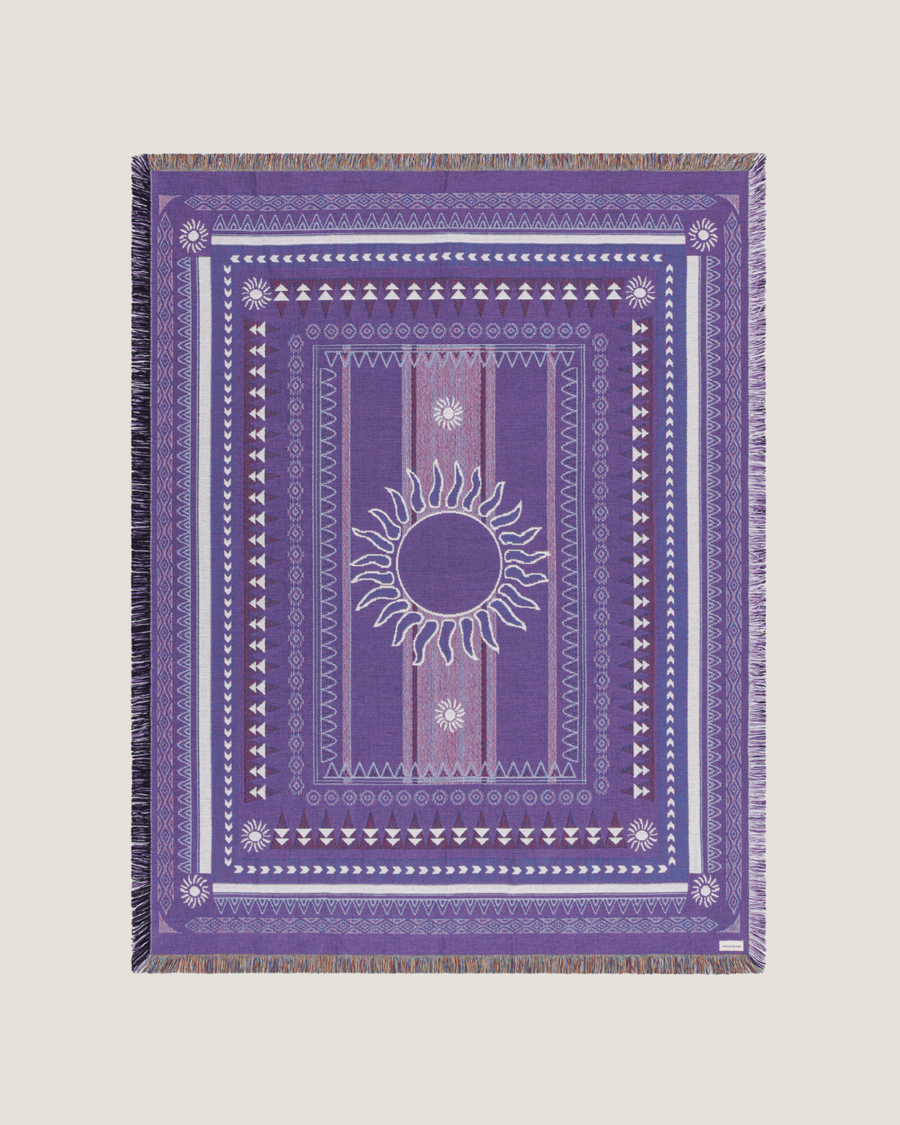 Sunset Purple blanket