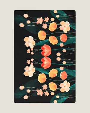 Midnight Garden Sarong