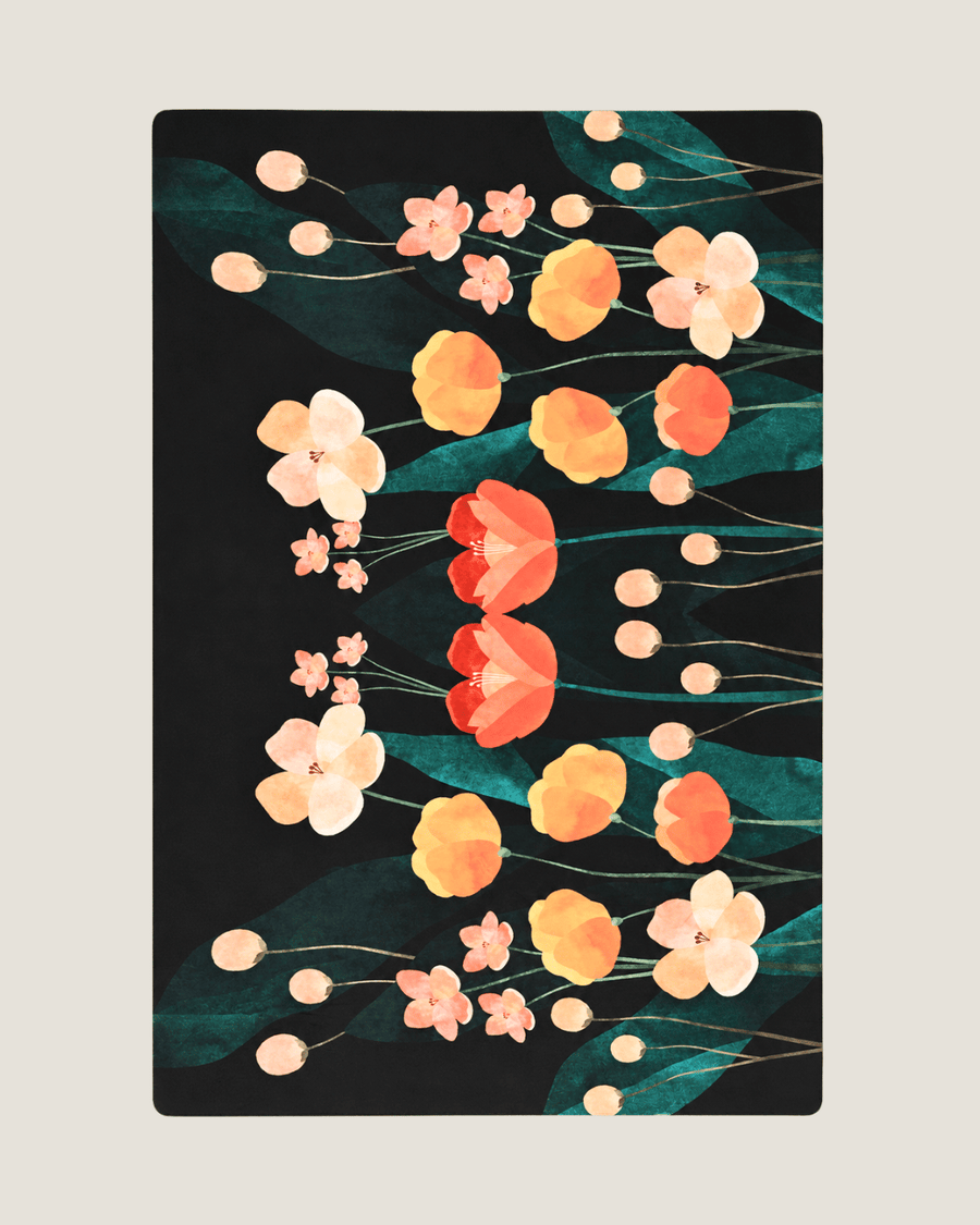 Midnight Garden Sarong