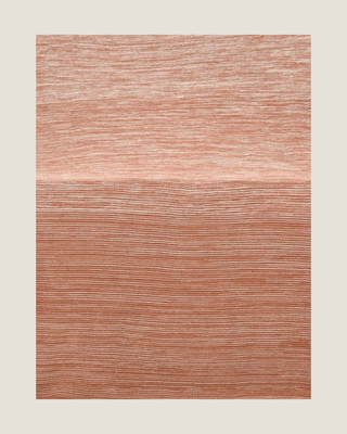 Ombreknit 100% Organic Cotton Knitted Blanket - Sandalwood