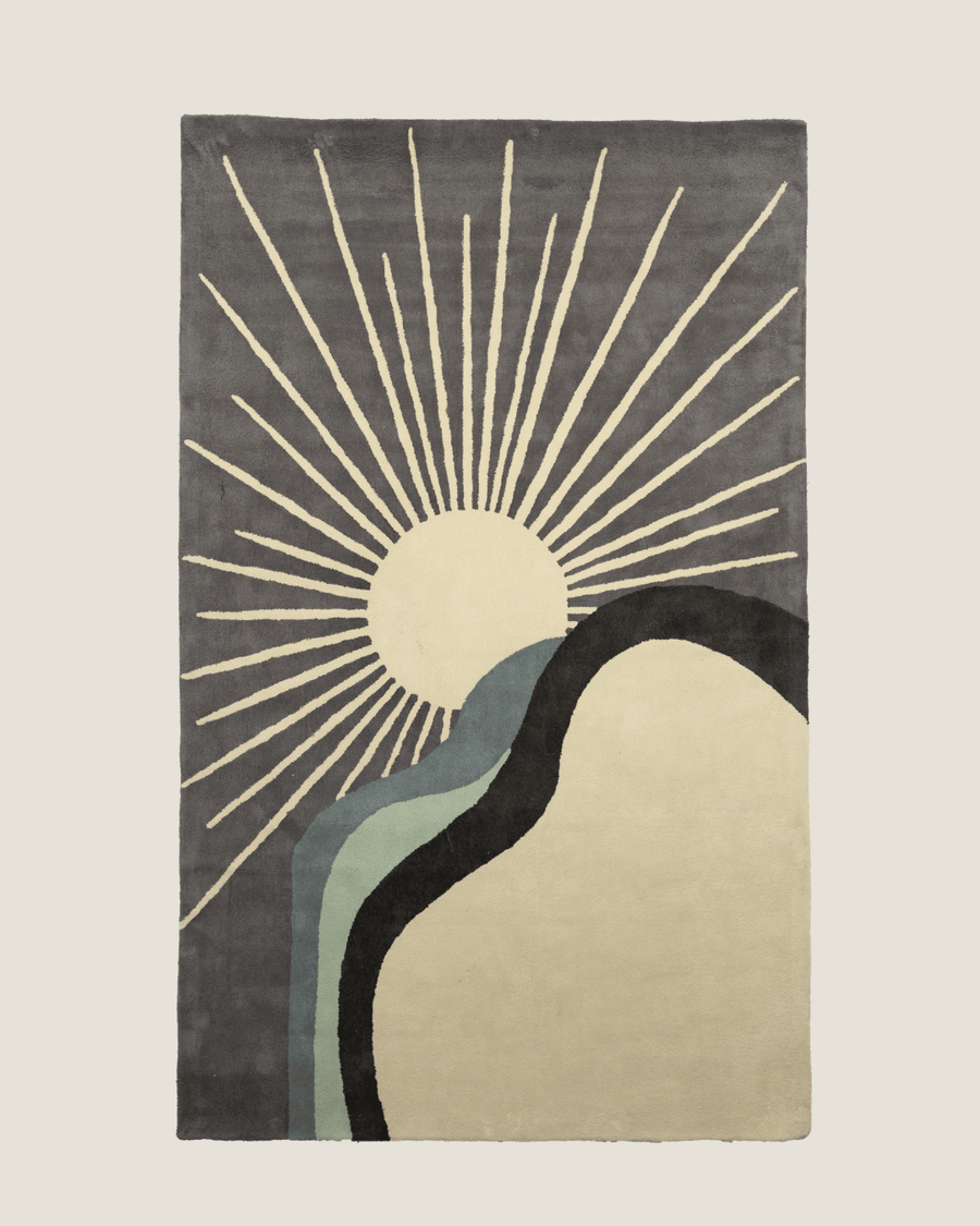 Solara Tufted Rug – Midnight Horizon