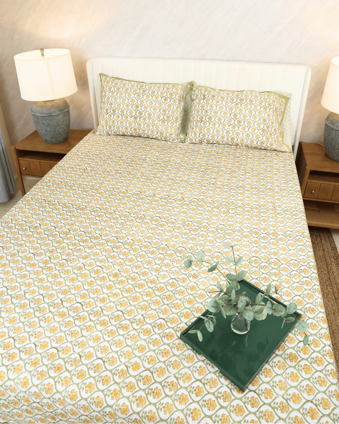 Garden Lattice Jaipur Sheet Set