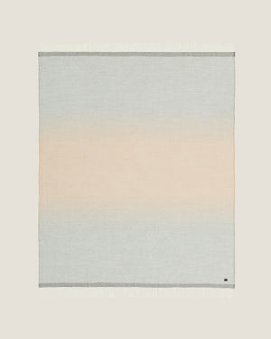 Alpaca Wool Grey & Beige blanket