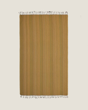 Organic Cotton Turkish Towel Sunbaked Ochre