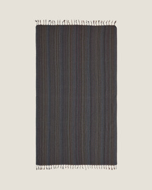 Organic Cotton Turkish Towel Midnight Mosaic
