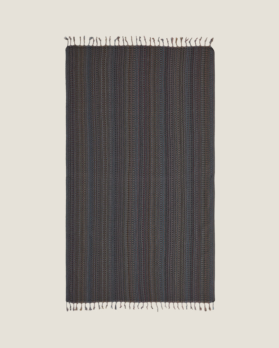 Organic Cotton Turkish Towel Midnight Mosaic