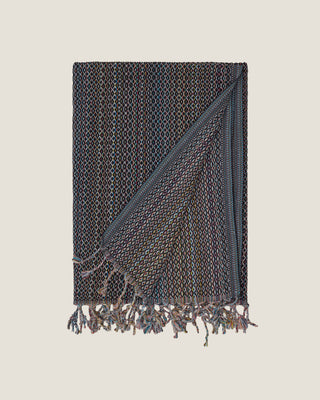 Organic Cotton Turkish Towel Midnight Mosaic
