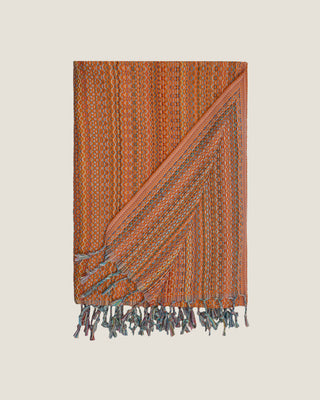 Organic Cotton Turkish Towel Terracotta Drift