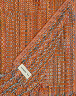 Organic Cotton Turkish Towel Terracotta Drift