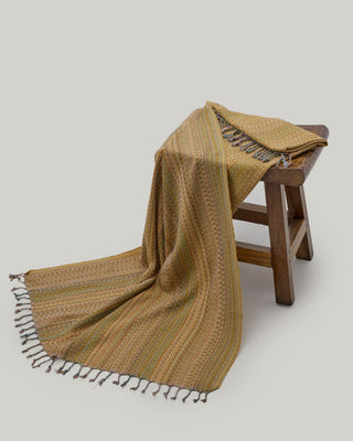 Organic Cotton Turkish Towel Sunbaked Ochre
