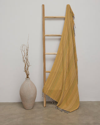 Organic Cotton Turkish Towel Sunbaked Ochre