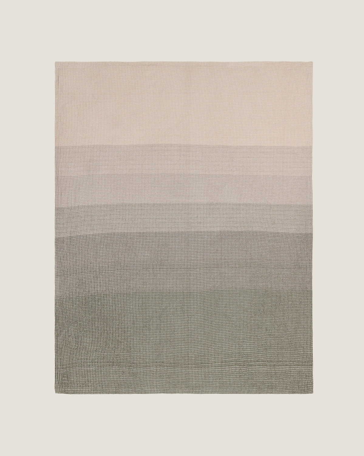 Organic Cotton Turkish Waffle Oversize Throw - Stone Dusk
