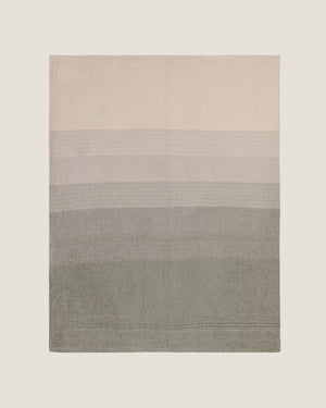 Organic Cotton Turkish Waffle Oversize Throw - Stone Dusk