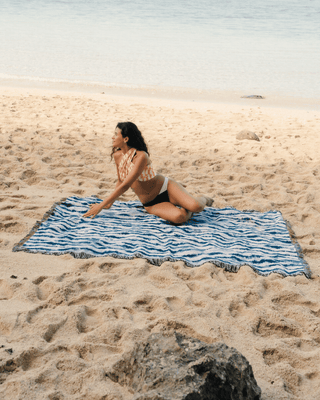 Sunset Orange blanket