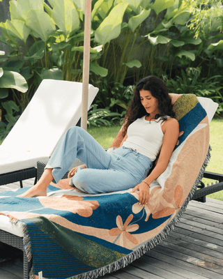 Peach Canopy blanket