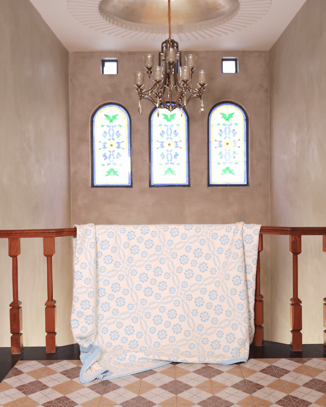 Terra Versatile Quilt Skywash