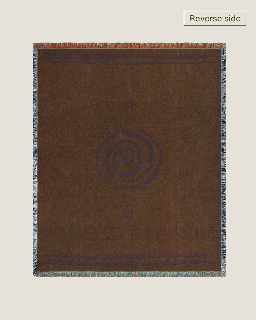 Earth Blue blanket