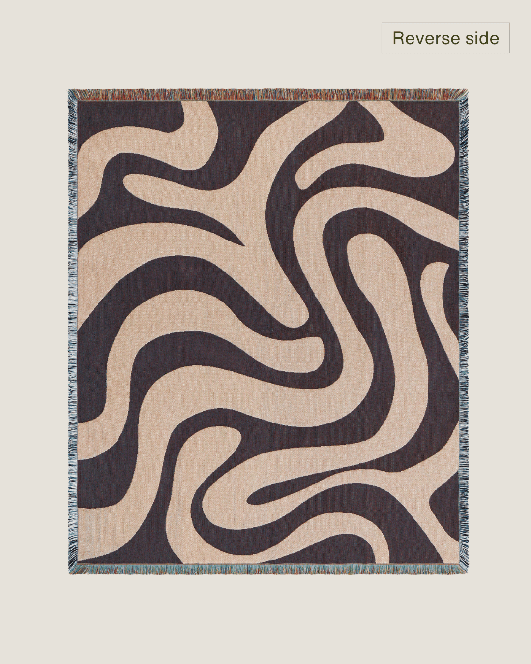 Tide Indigo blanket