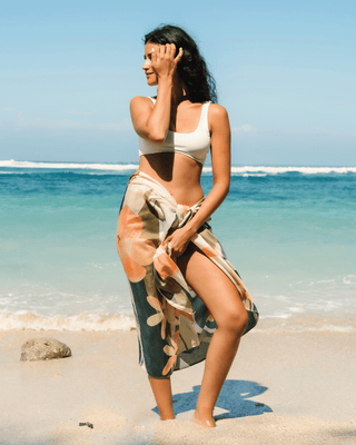 Peach Canopy Sarong