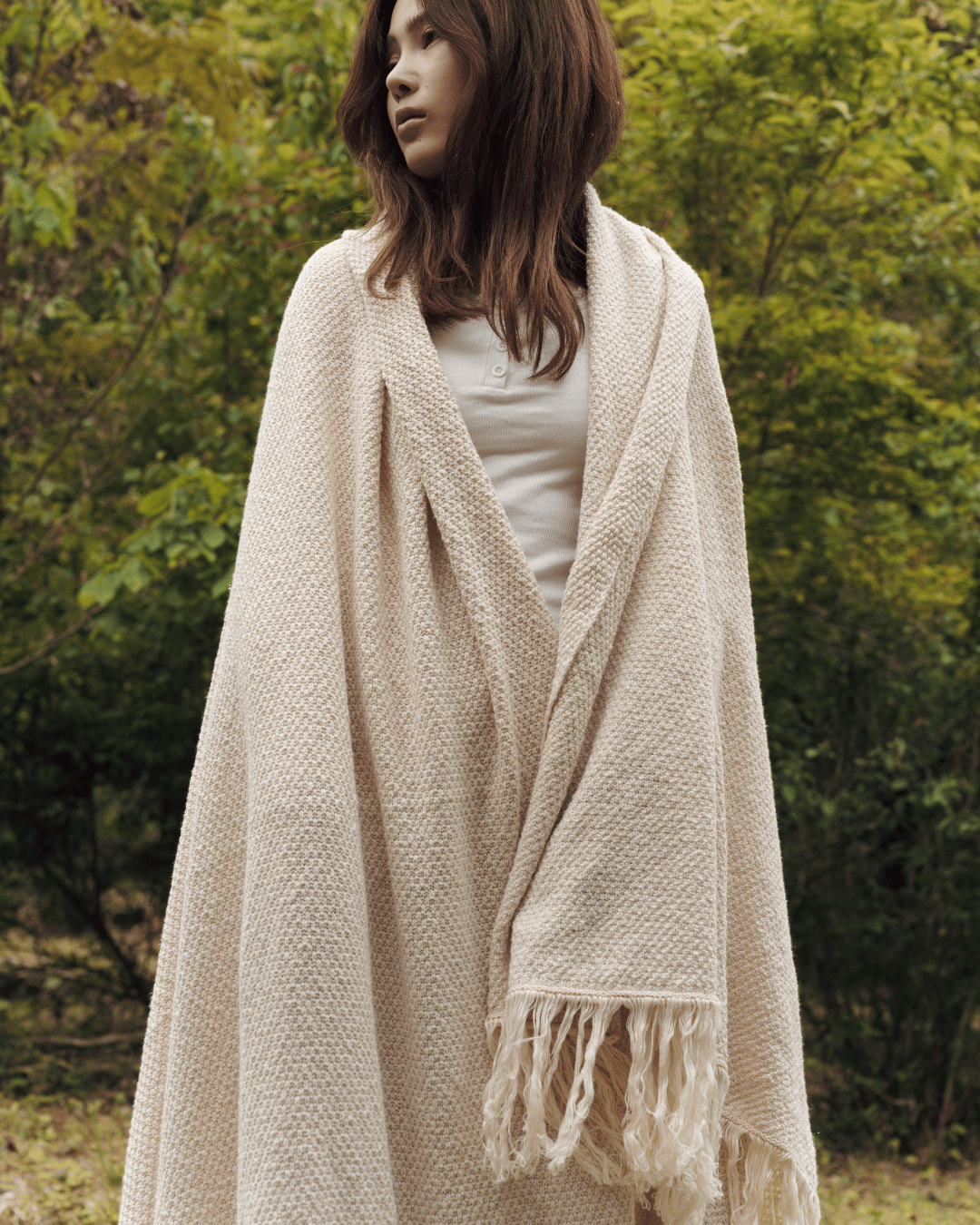 ArloKnit 100% Organic Cotton Knitted Blanket