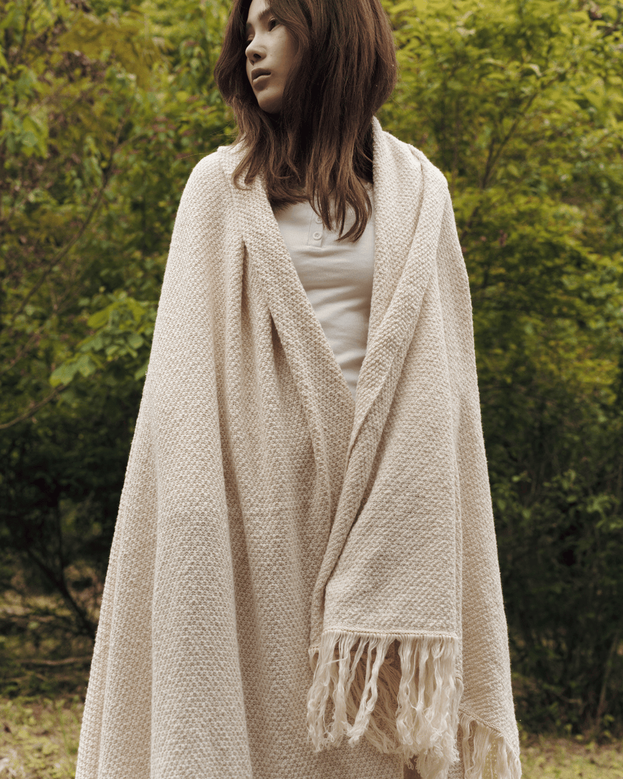 ArloKnit 100% Organic Cotton Knitted Blanket