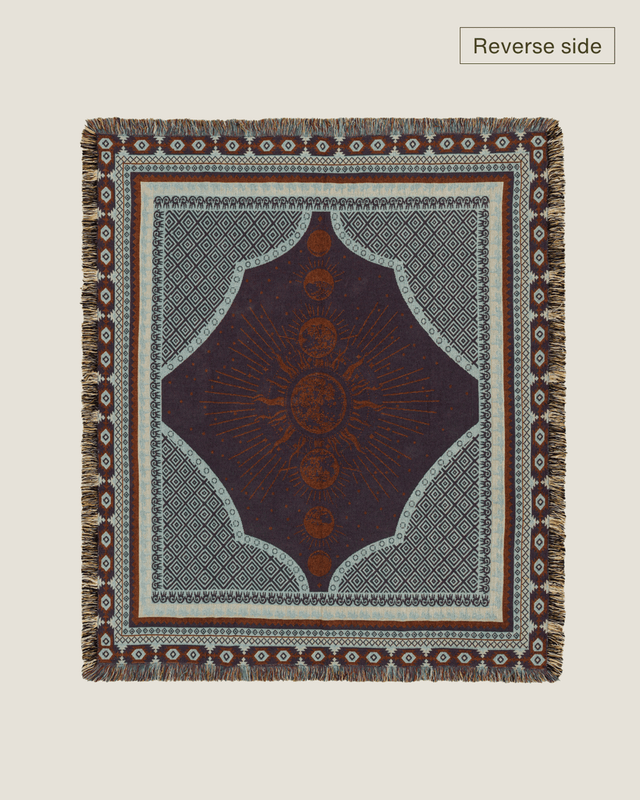 Nyra Indigo blanket