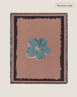 Hibiscus Lagoon blanket