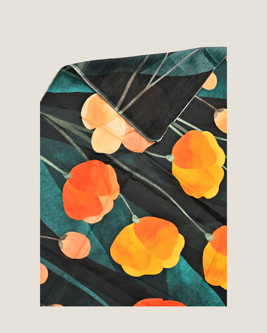 Midnight Garden Sarong