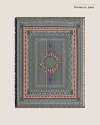 Sunset Terracotta blanket