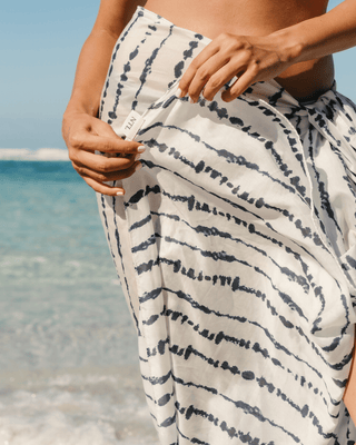 Vine Indigo Sarong