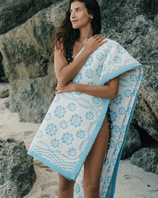 Terra Versatile Quilt Skywash
