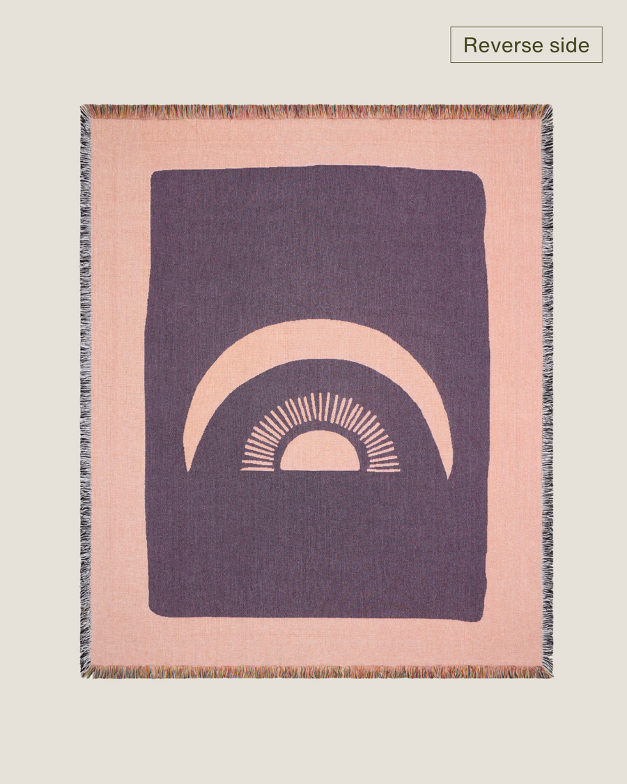 Luna Teal blanket