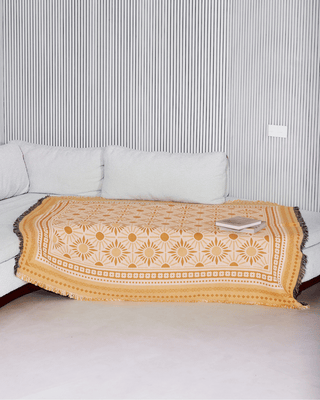 Sunflower Yellow blanket