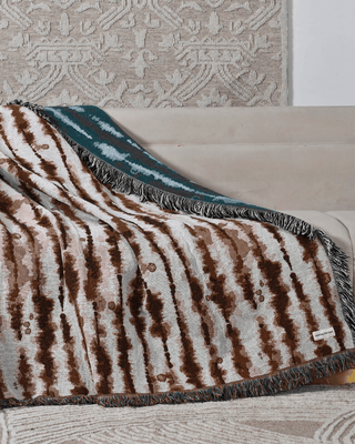 Drift Terracotta blanket