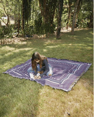 Sunset Purple blanket