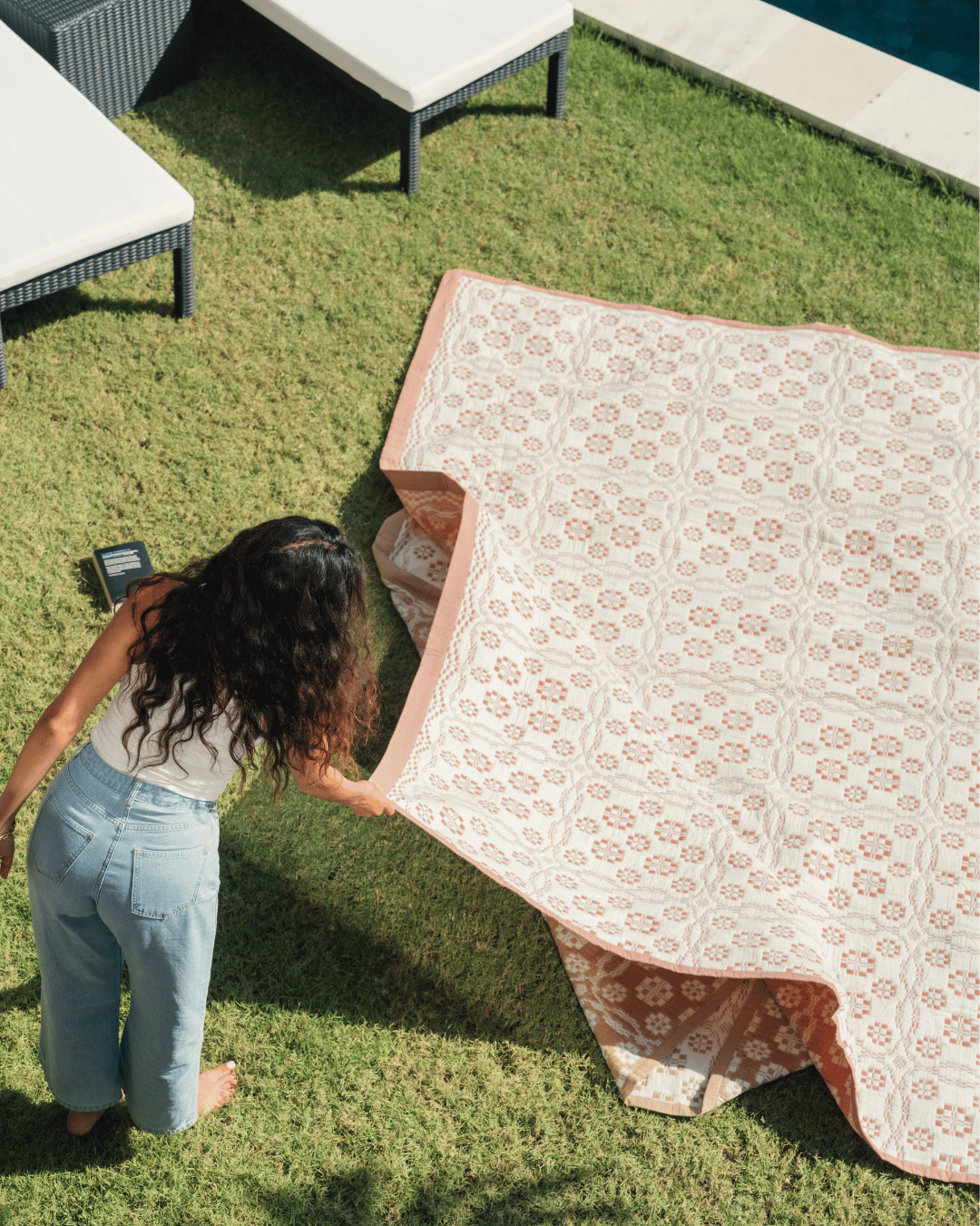 Terra Versatile Quilt Clay Rose
