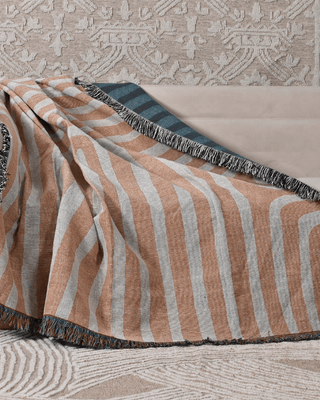 Sunset Orange blanket