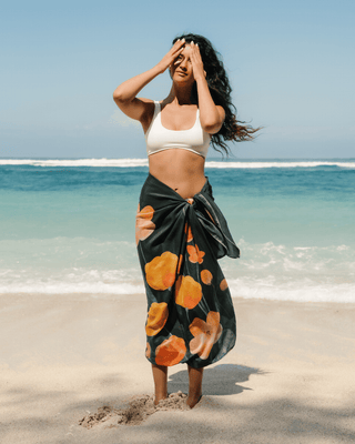 Midnight Garden Sarong