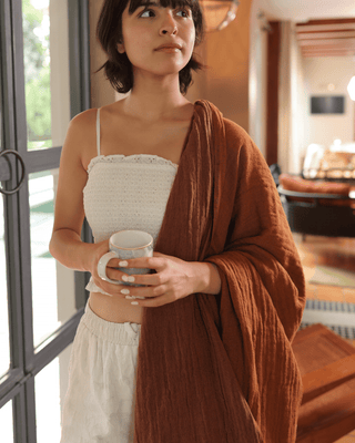 Terraverse Reversible Throw Desert Plum