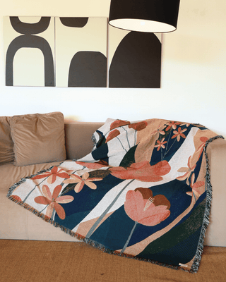 Peach Canopy blanket