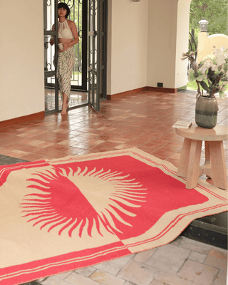Earthen 100% Organic Cotton Rug - Solar Dusk