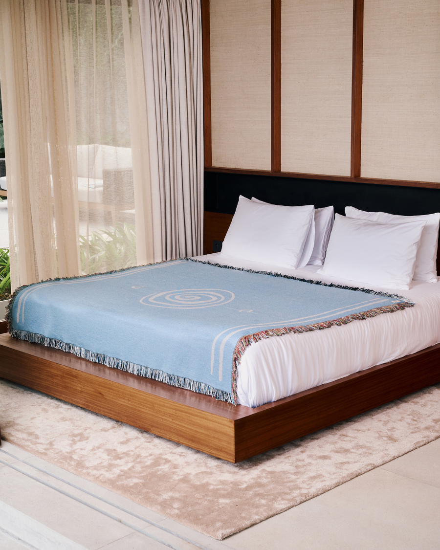 Earth Blue blanket