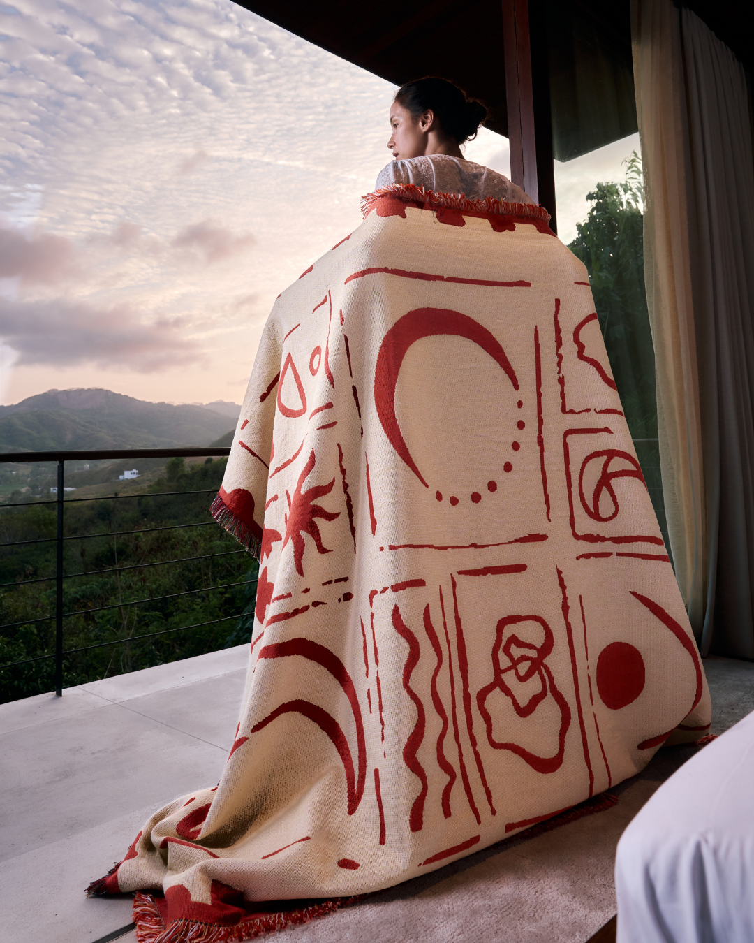 Zephyr Ruby blanket