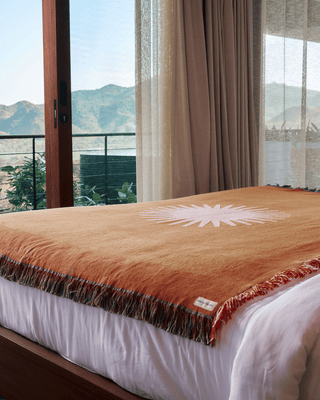 Dawn Apricot blanket