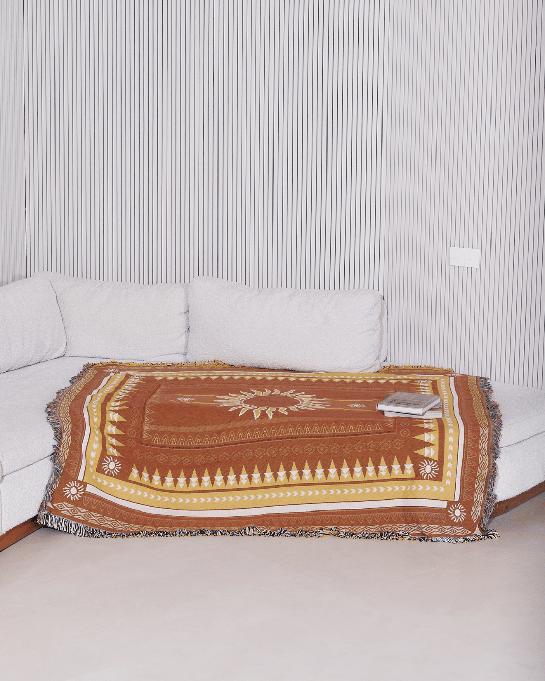 Sunset Brown blanket