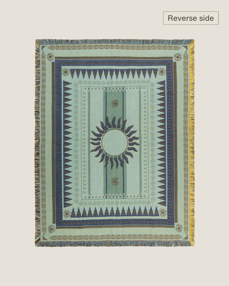 Sunset Brown blanket